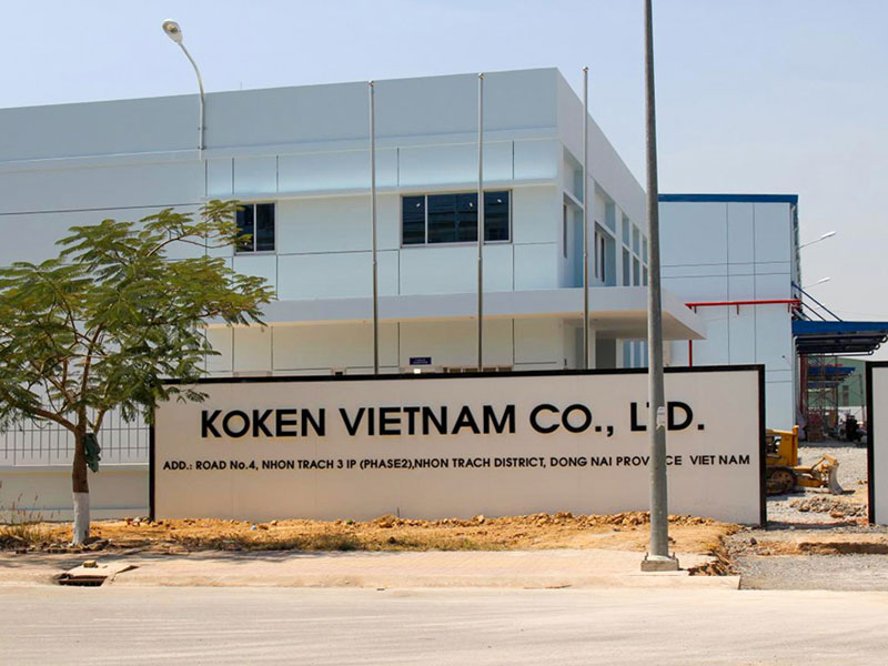 Cải tạo cảnh quan công ty KOKEN VIET NAM