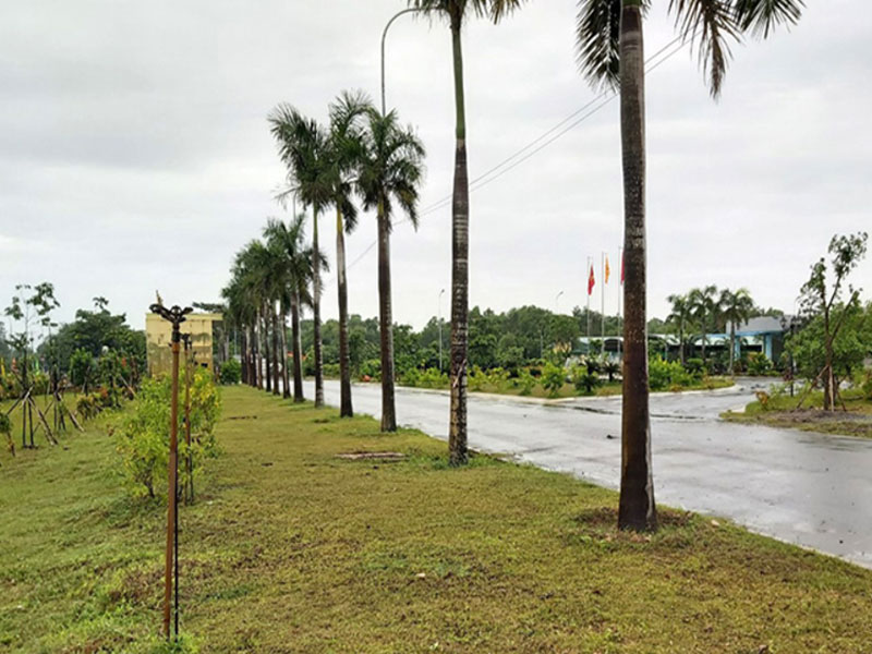 Thi công khu đô thị mới Hồng Phát Long An