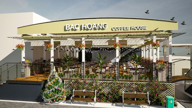 Thiết kế thi công cà phê Bắc Hoàng